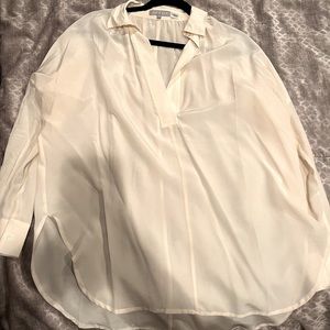 Zoe & Sam 100% Silk Blouse